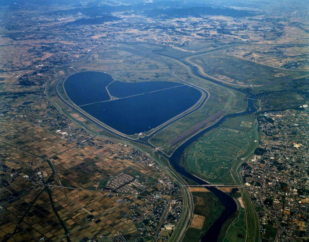 日本一大きなハート ～谷中湖～ | 渡良瀬レポート | 渡良瀬遊水地